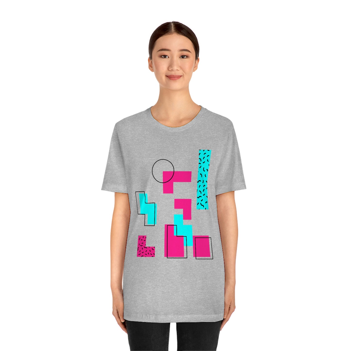 Tetris Retro Style Unisex Jersey Short Sleeve Tee