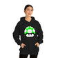 Mushroom 1UP 8 Bit Retro Style Unisex Hooded Sweatshirt