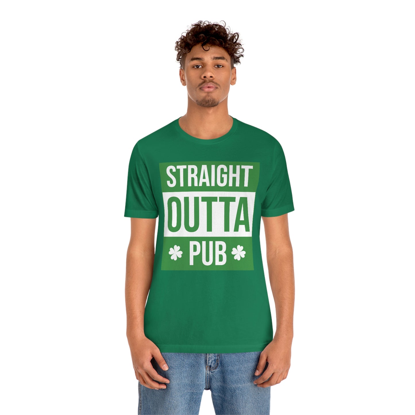 Straight Outta Pub Unisex Jersey Short Sleeve Tee