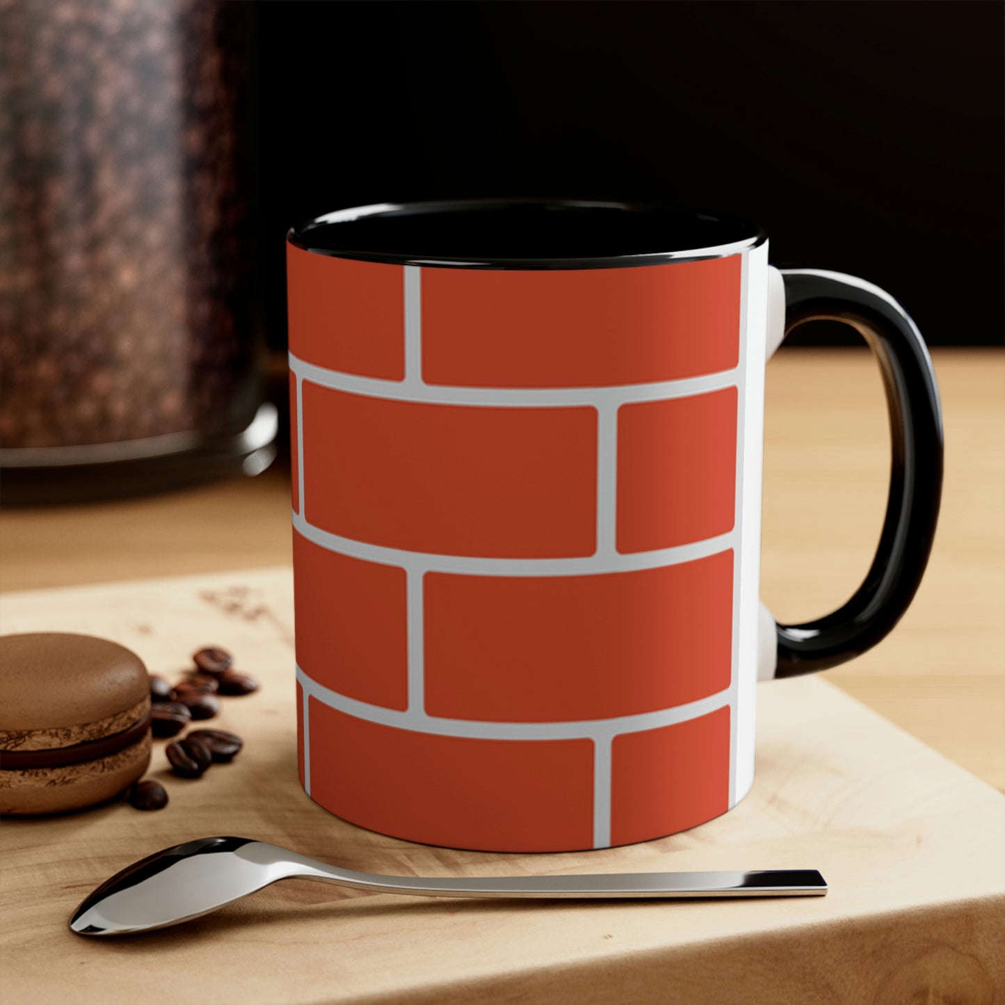 Brick Fire Accent Coffee Mug, 11oz