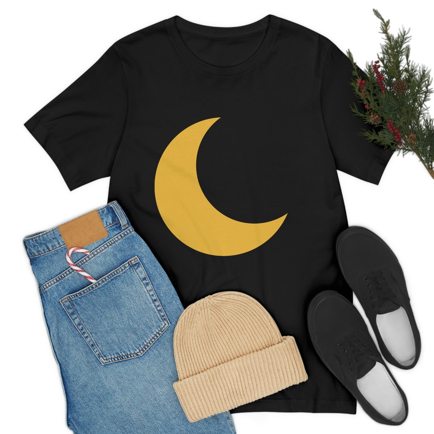 Half Moon Unisex Jersey Short Sleeve Tee