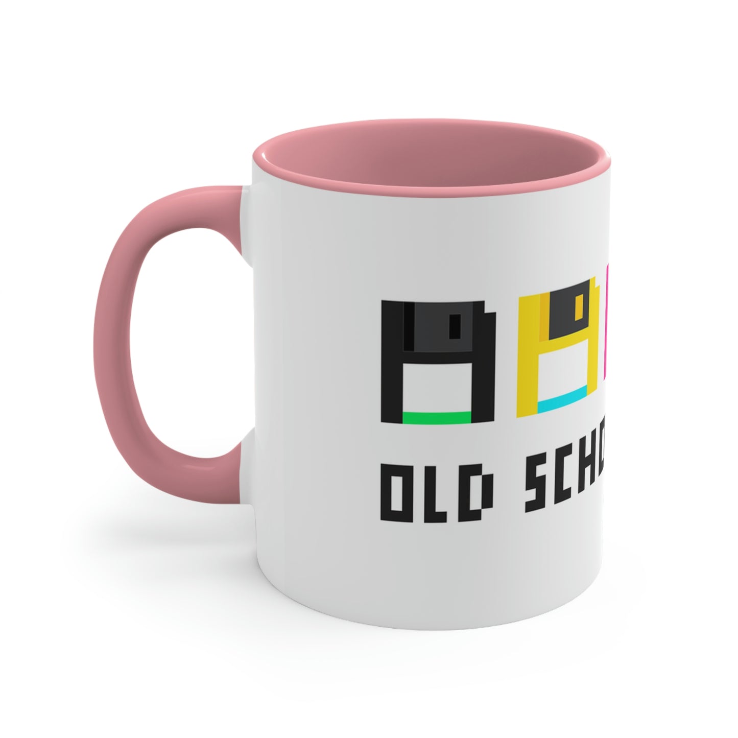 Old School is Cool Accent Coffee Mug, 11oz