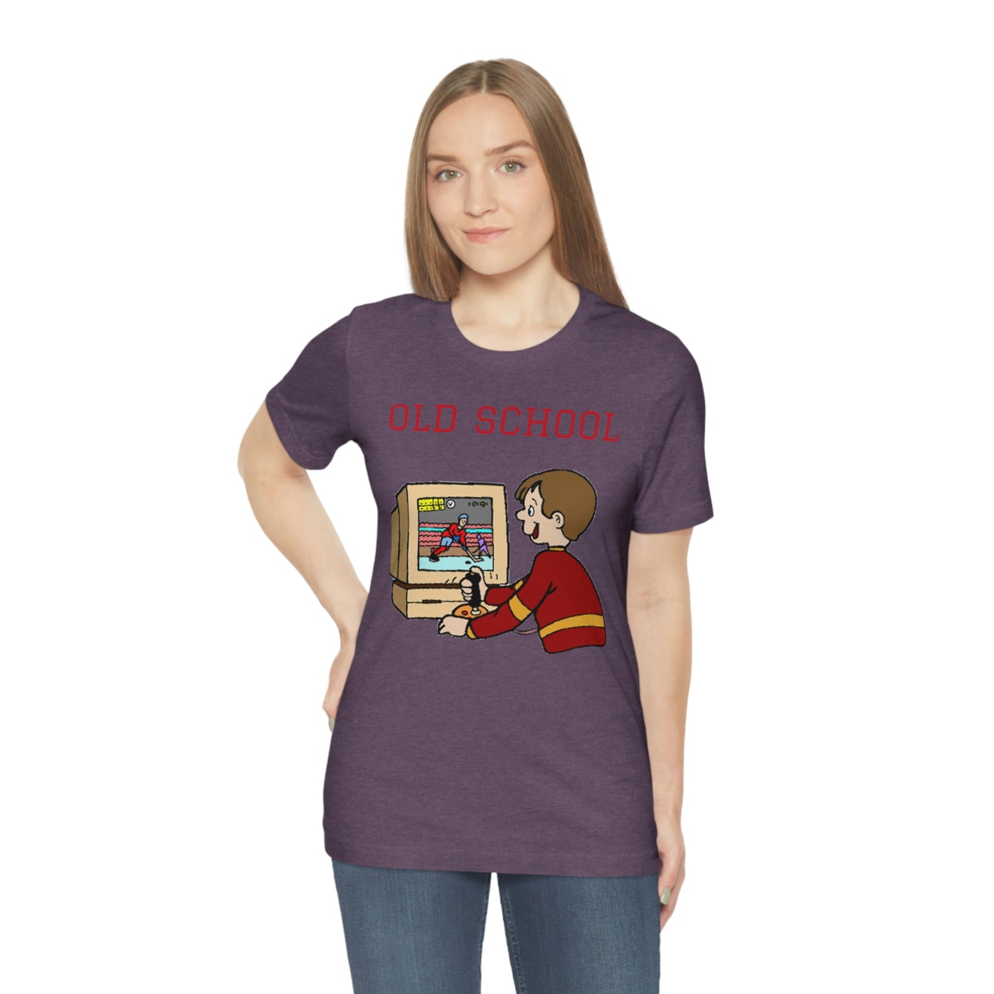 Old School Gamer Unisex Jersey Short Sleeve Tee