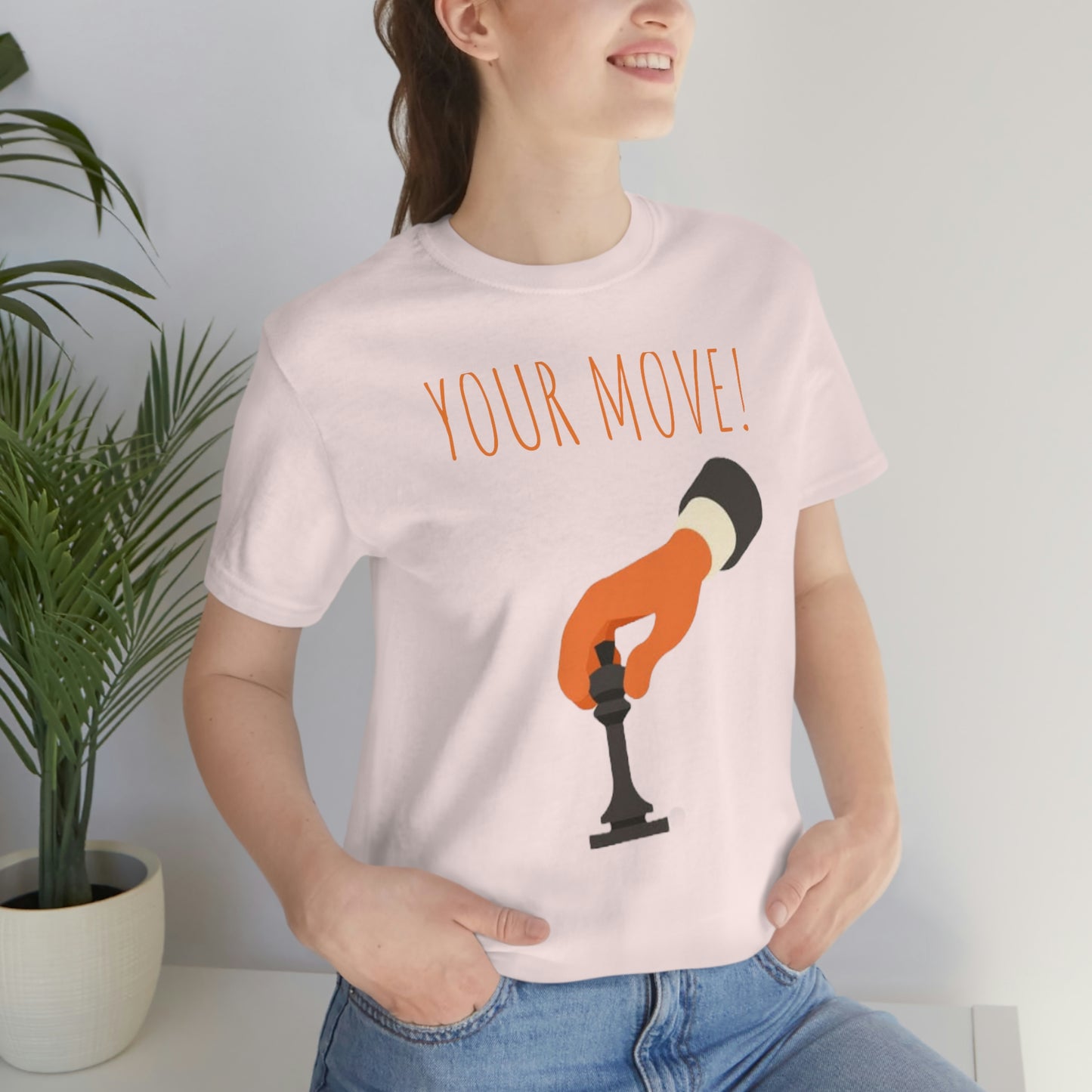 Your Move Chess Unisex Jersey Short Sleeve Tee