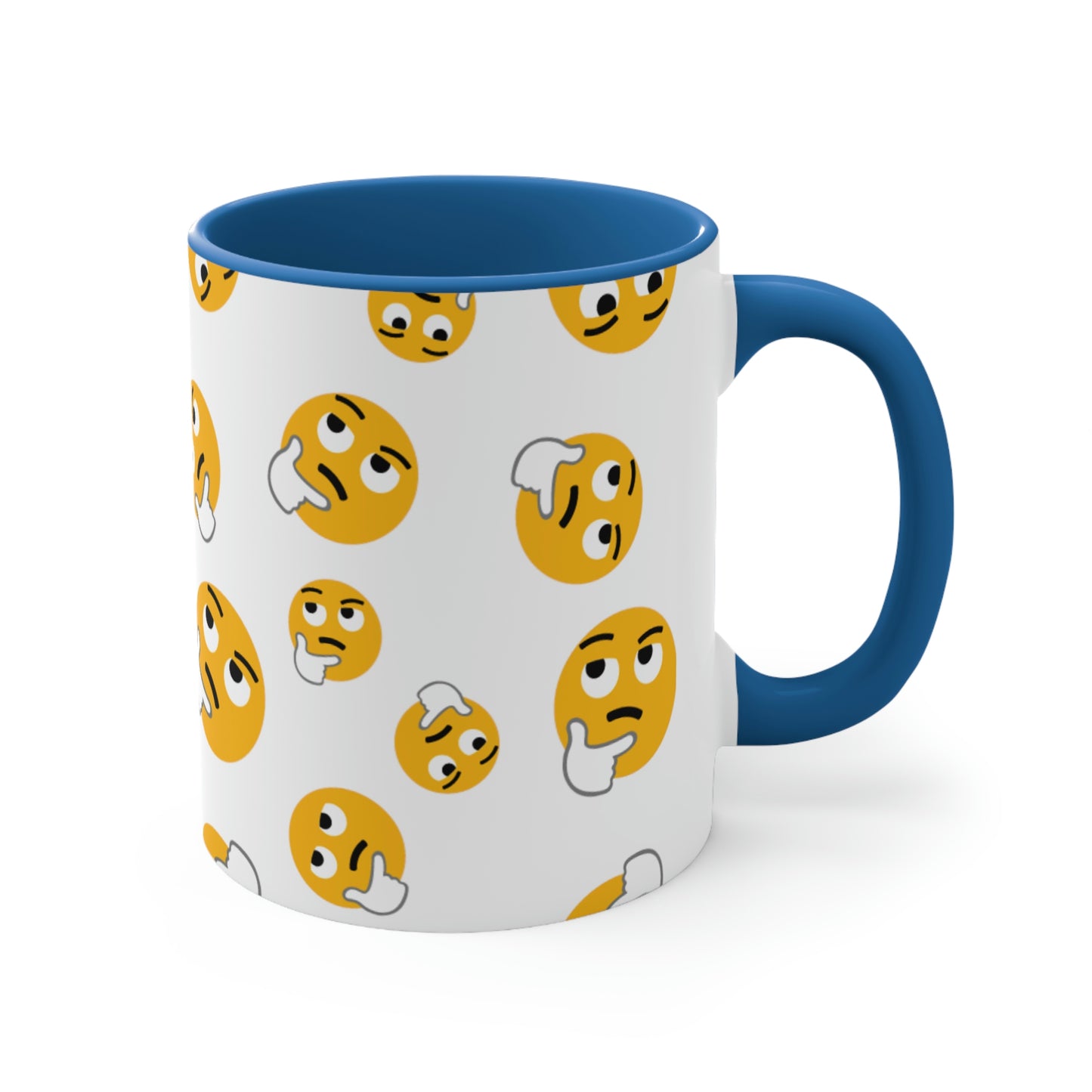 Emojis Accent Coffee Mug, 11oz