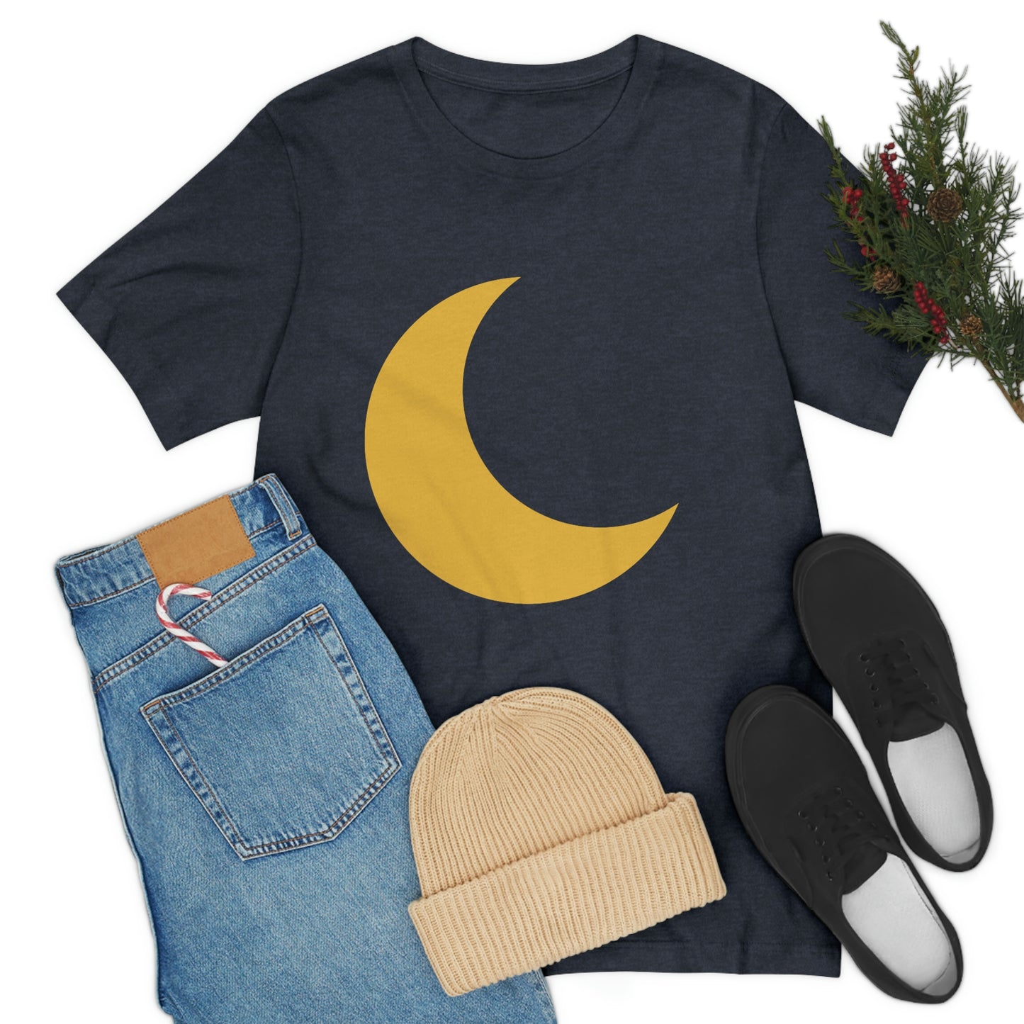 Half Moon Unisex Jersey Short Sleeve Tee