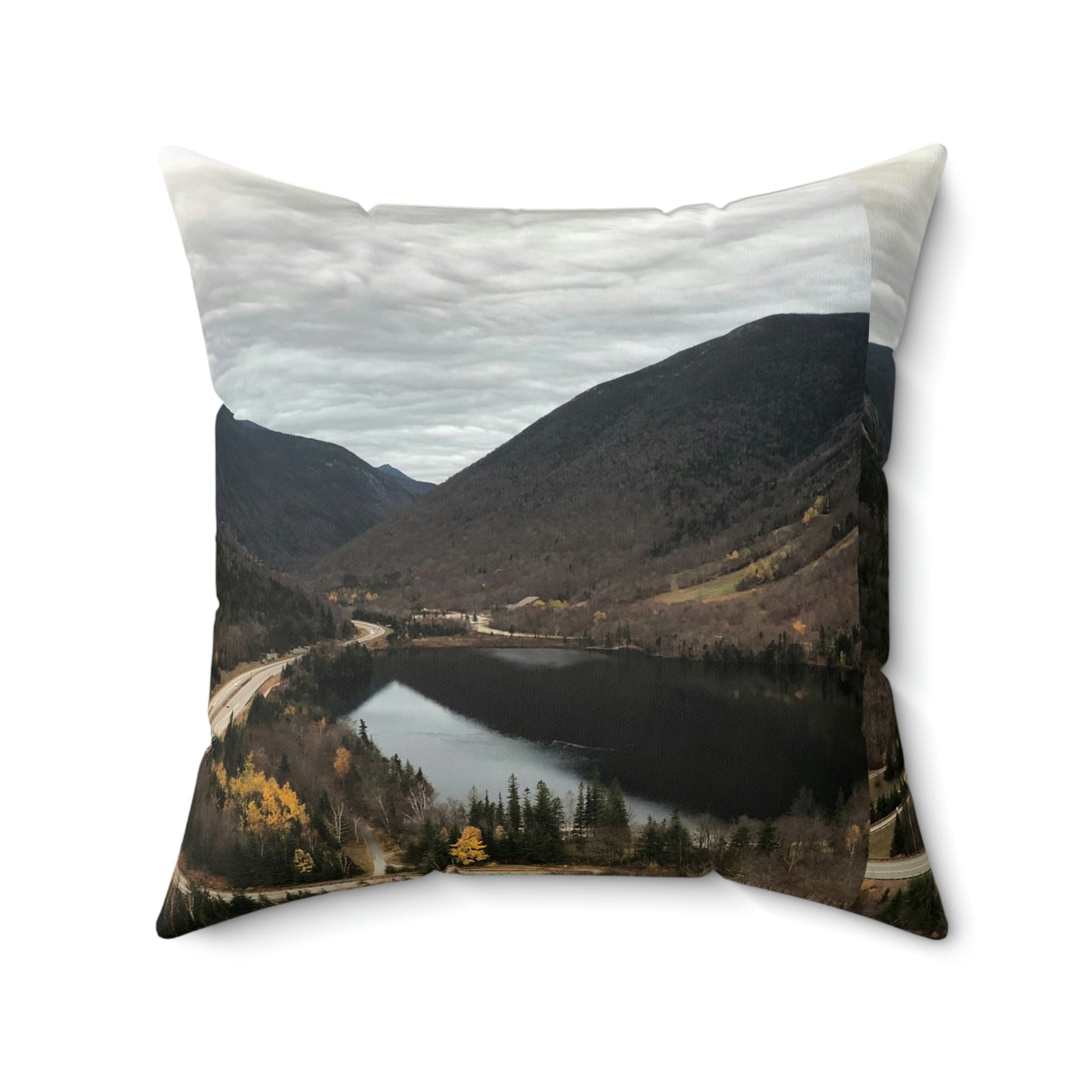 Artists Bluff Scenic Spun Polyester Square Pillow