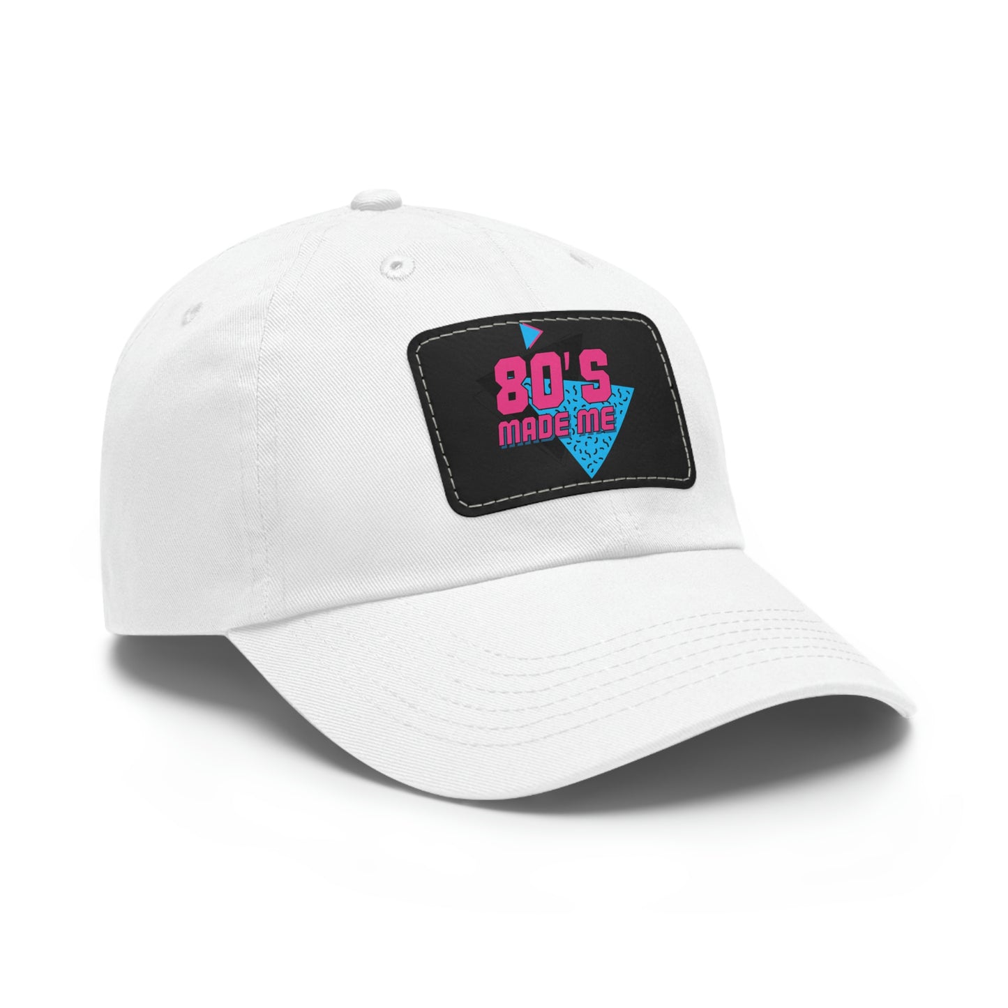 80s Made Me Dad Hat with Leather Patch