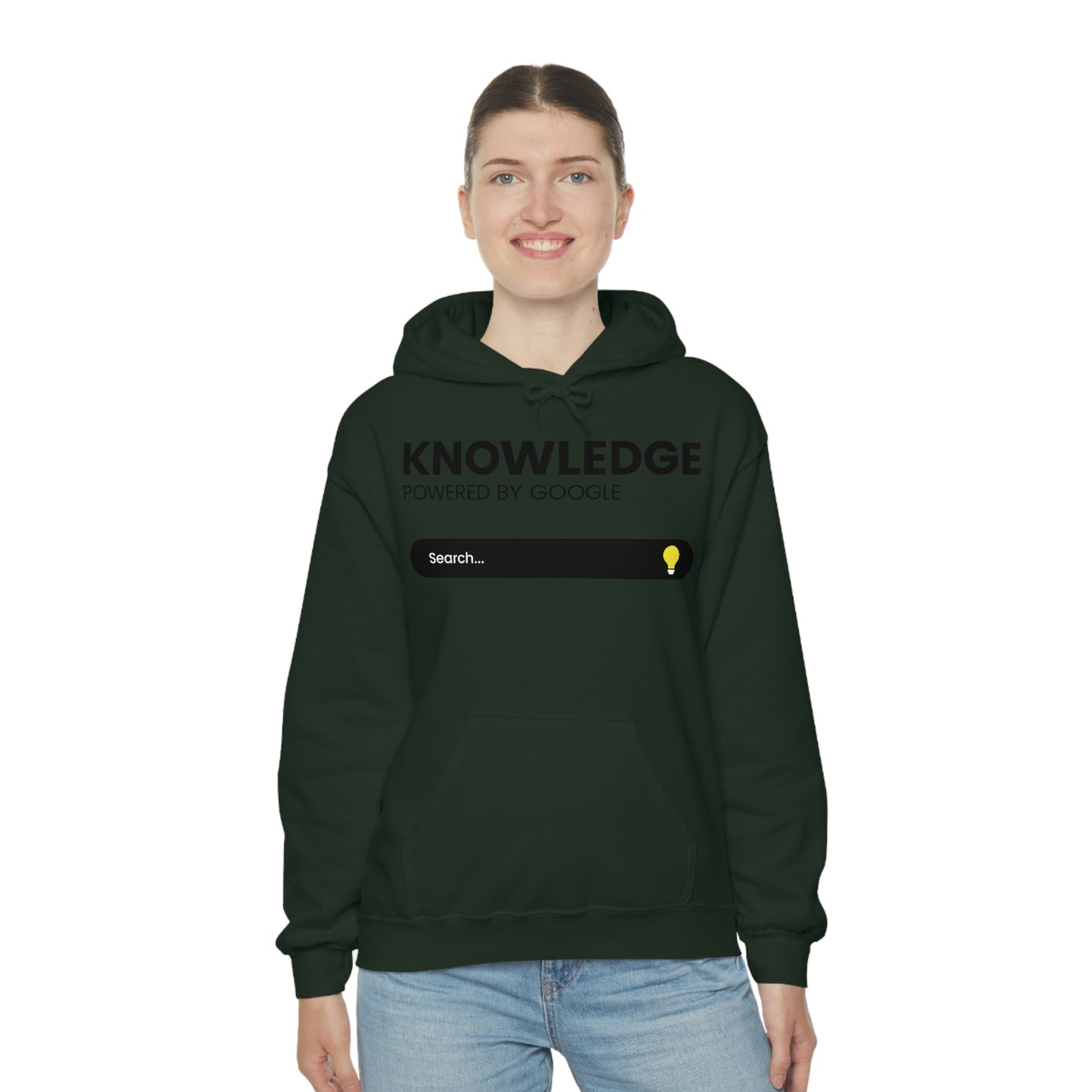 Knowledge Powered By Google Unisex Hooded Sweatshirt