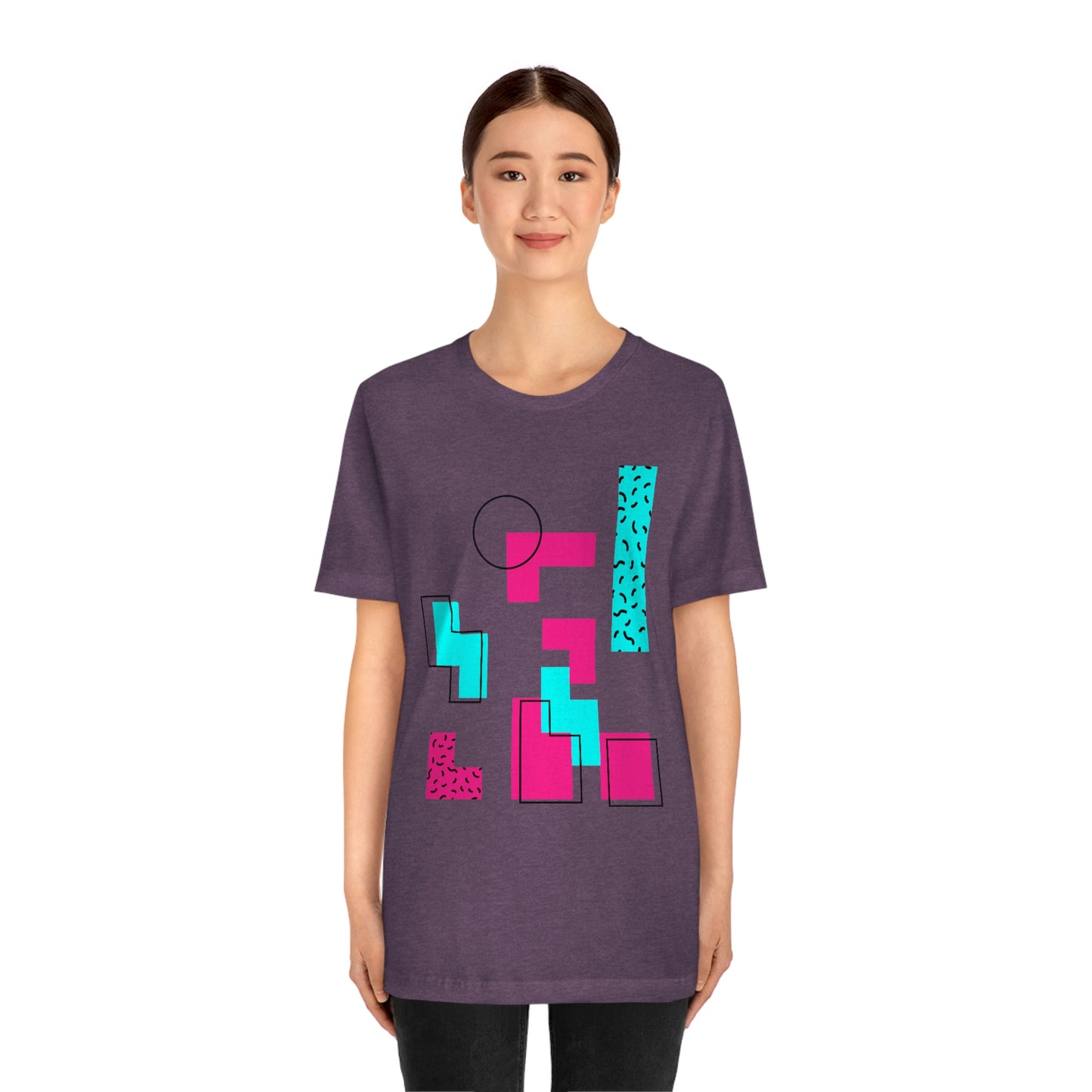 Tetris Retro Style Unisex Jersey Short Sleeve Tee