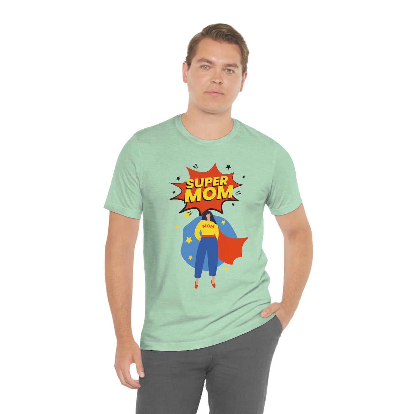 Super Mom Unisex Jersey Short Sleeve Tee