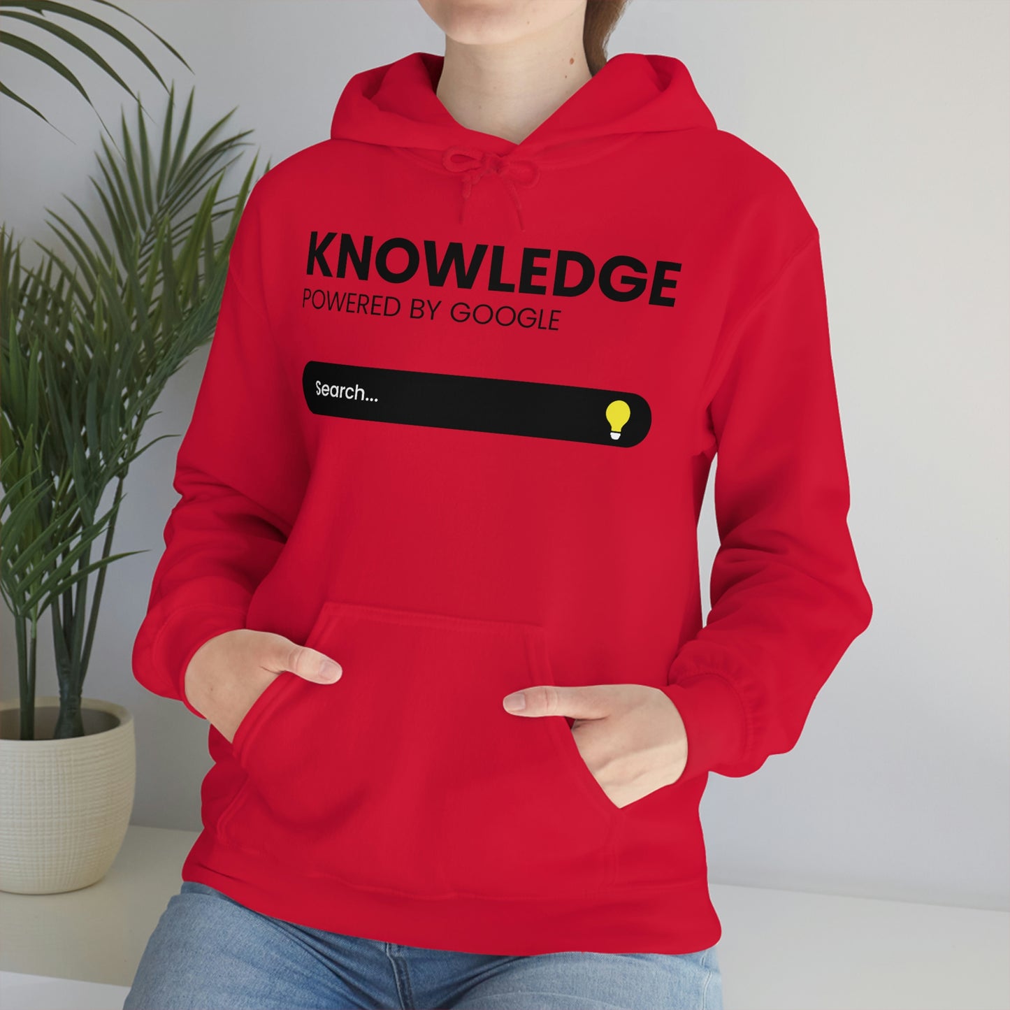 Knowledge Powered By Google Unisex Hooded Sweatshirt