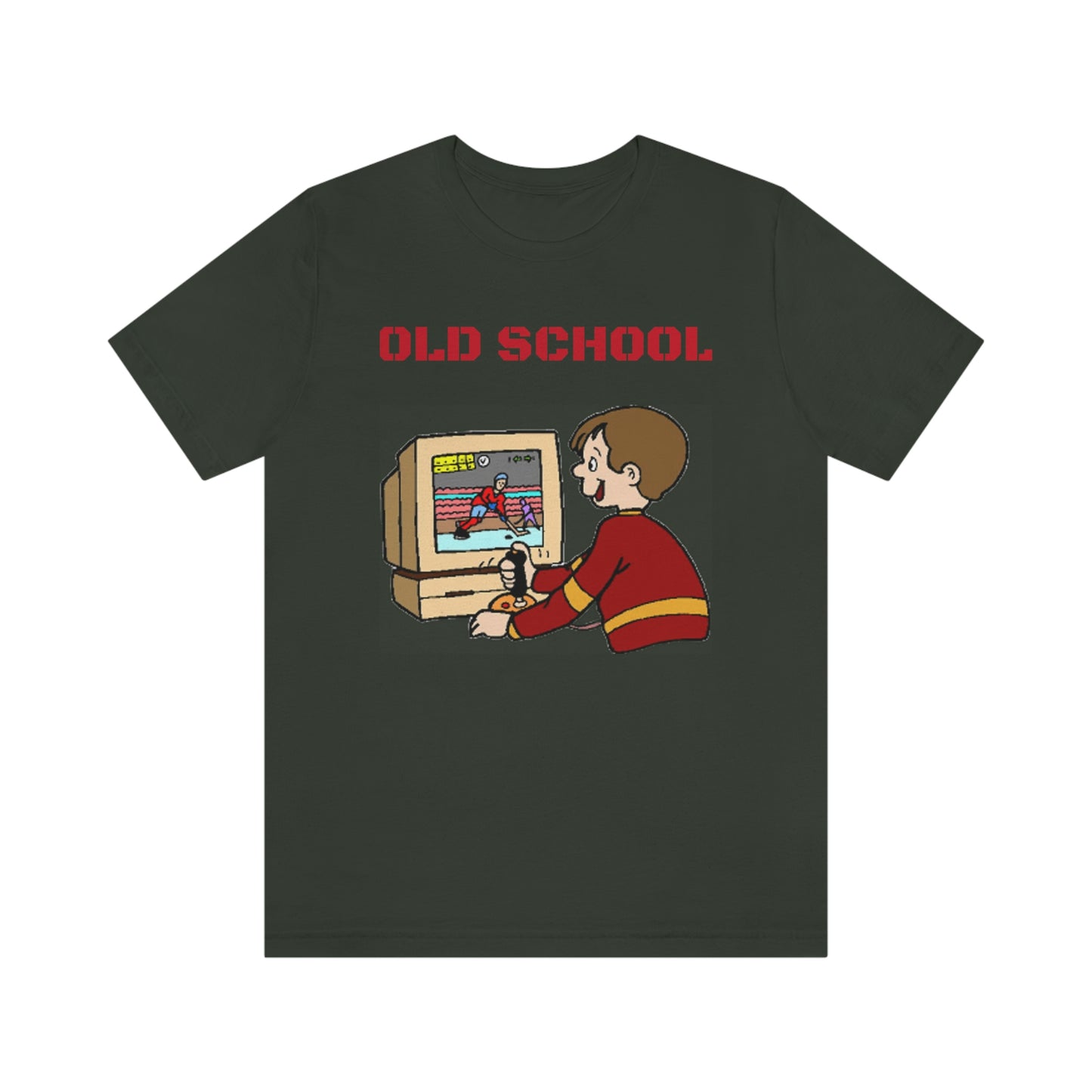 Old School Unisex Jersey Short Sleeve Tee