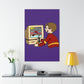Old School Gamer Canvas Gallery Wraps