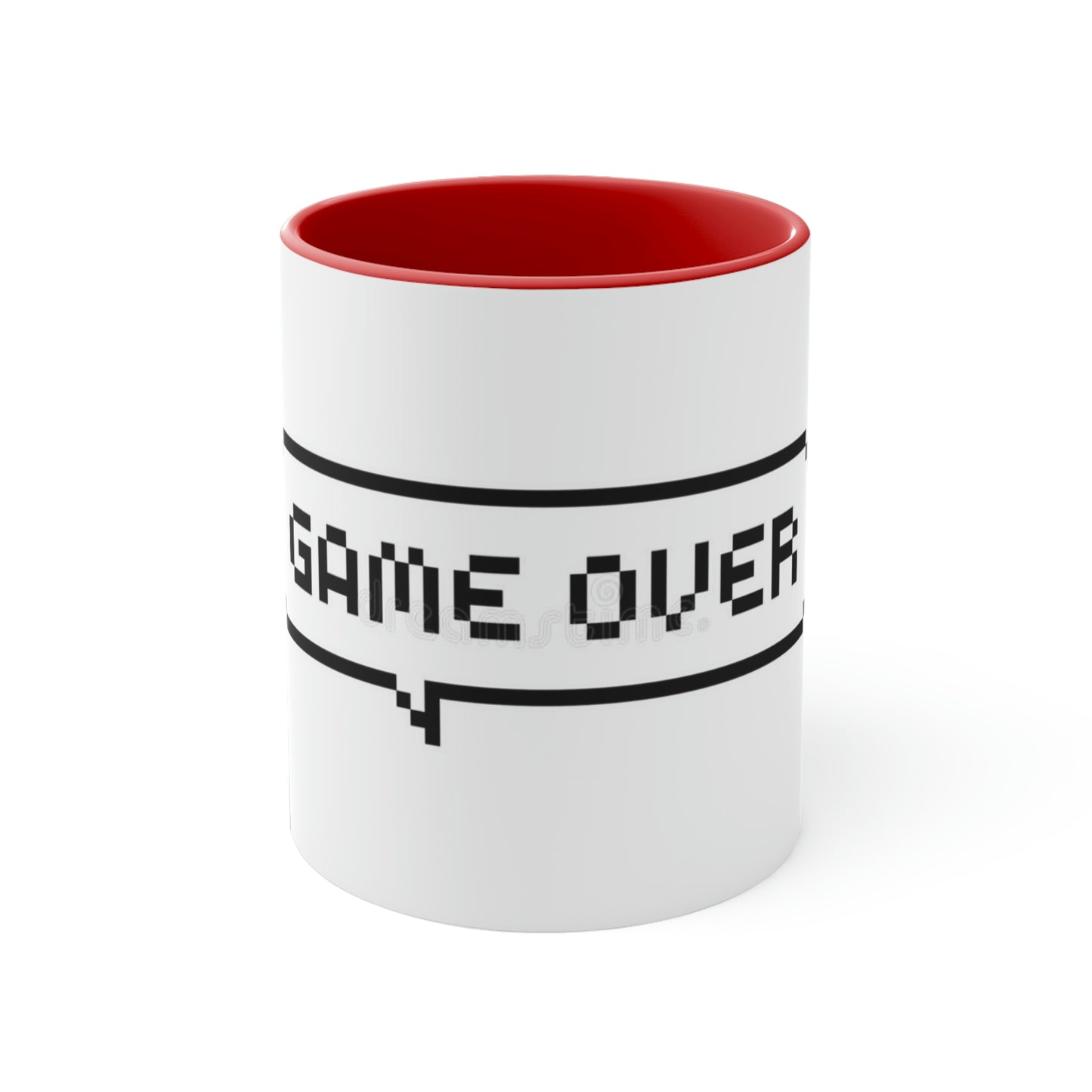 Game Over Accent Coffee Mug, 11oz