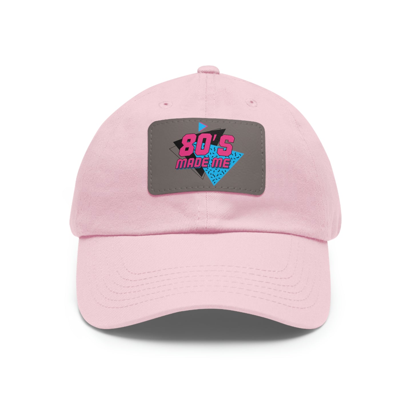 80s Made Me Dad Hat with Leather Patch