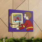Old School Gamer Canvas Gallery Wraps