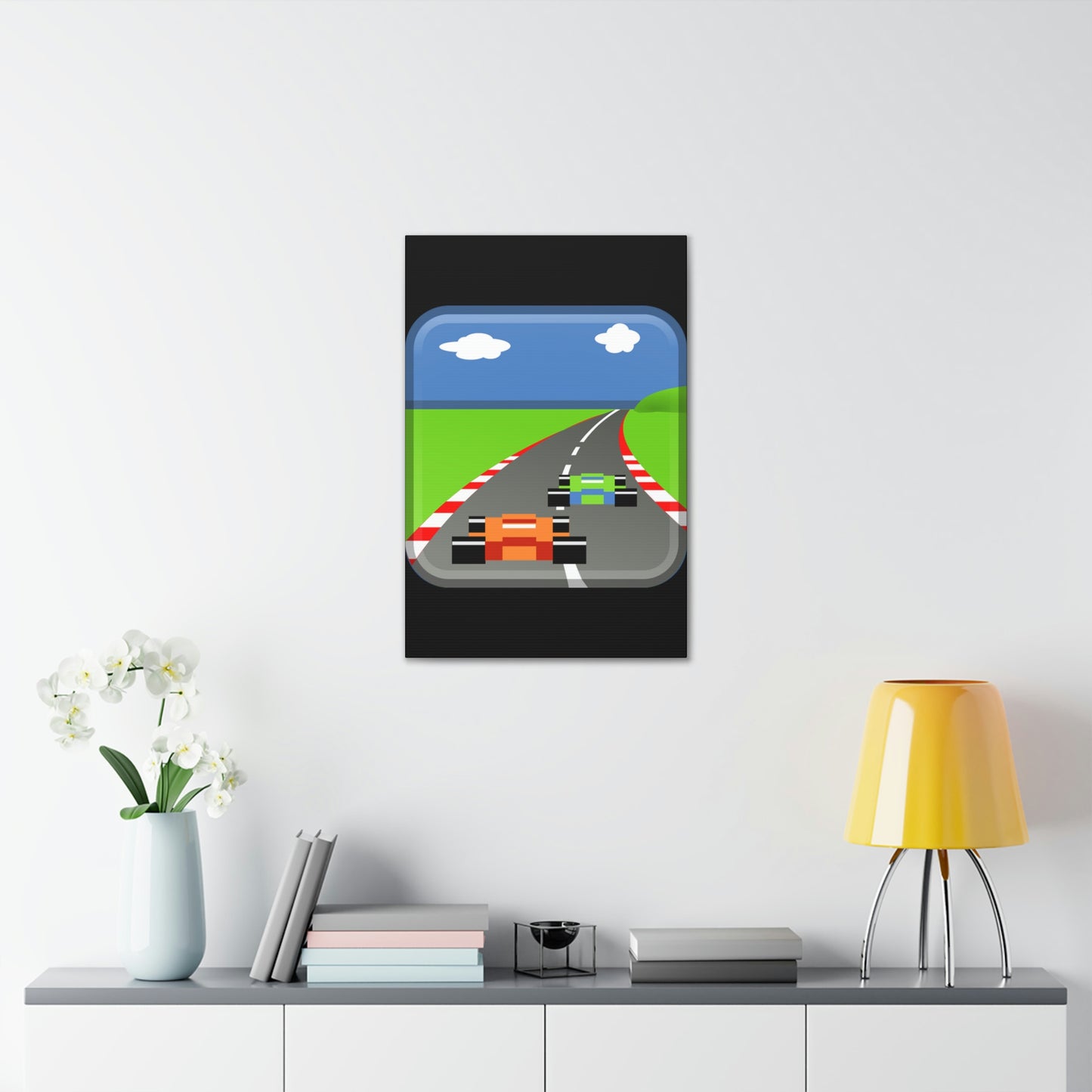 Pole Position Retro Gallery Wraps