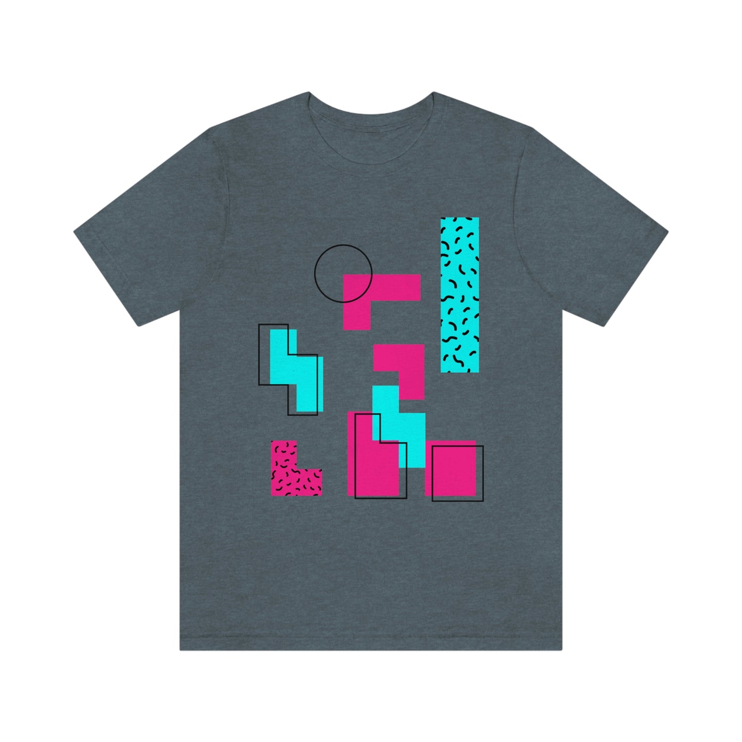 Tetris Retro Style Unisex Jersey Short Sleeve Tee