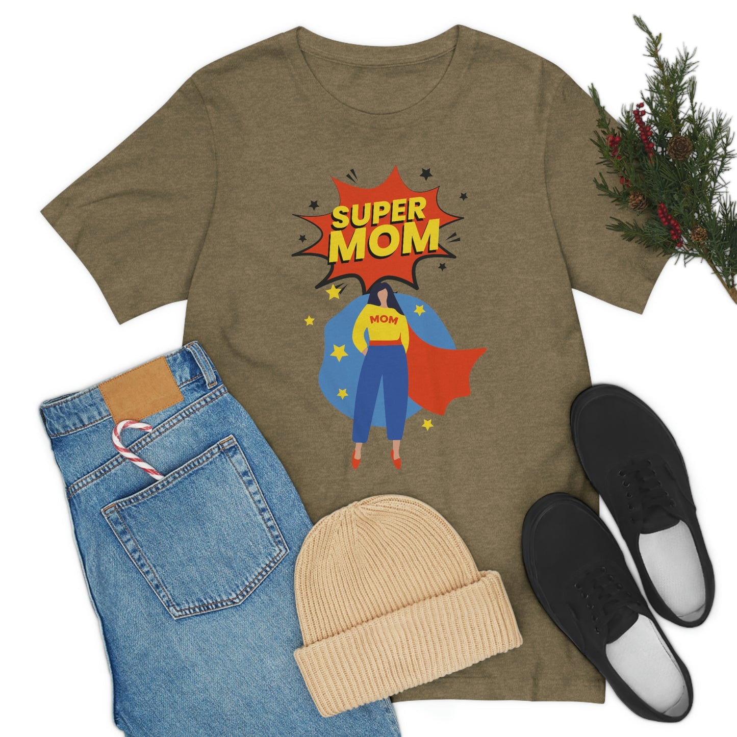 Super Mom Unisex Jersey Short Sleeve Tee