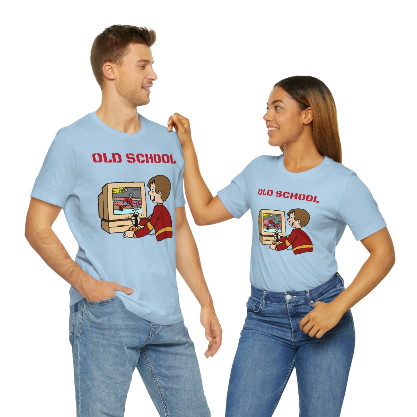 Old School Unisex Jersey Short Sleeve Tee