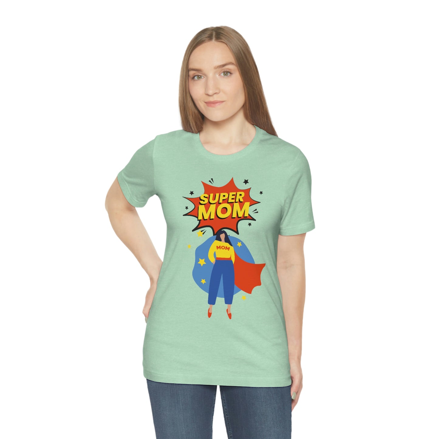 Super Mom Unisex Jersey Short Sleeve Tee