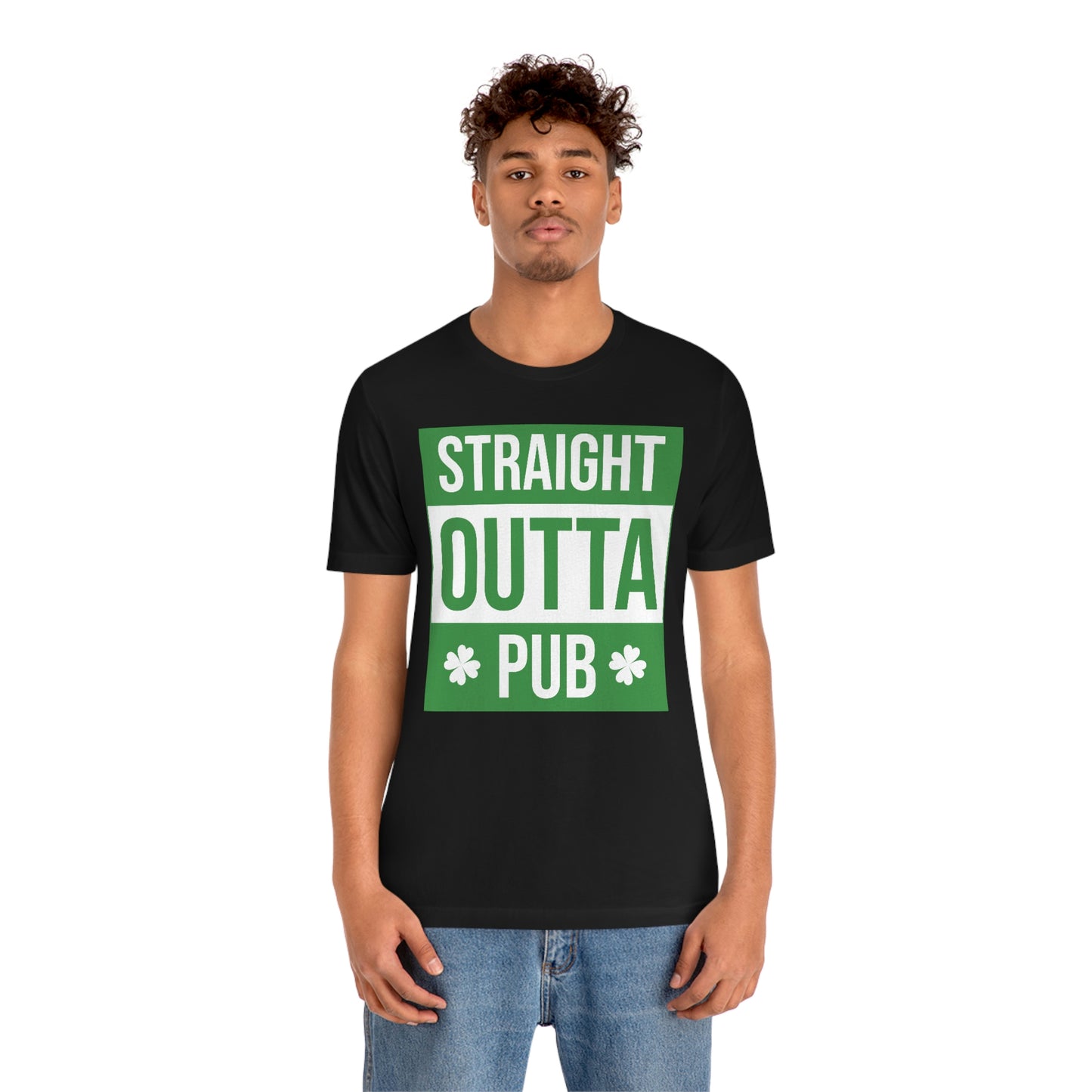 Straight Outta Pub Unisex Jersey Short Sleeve Tee