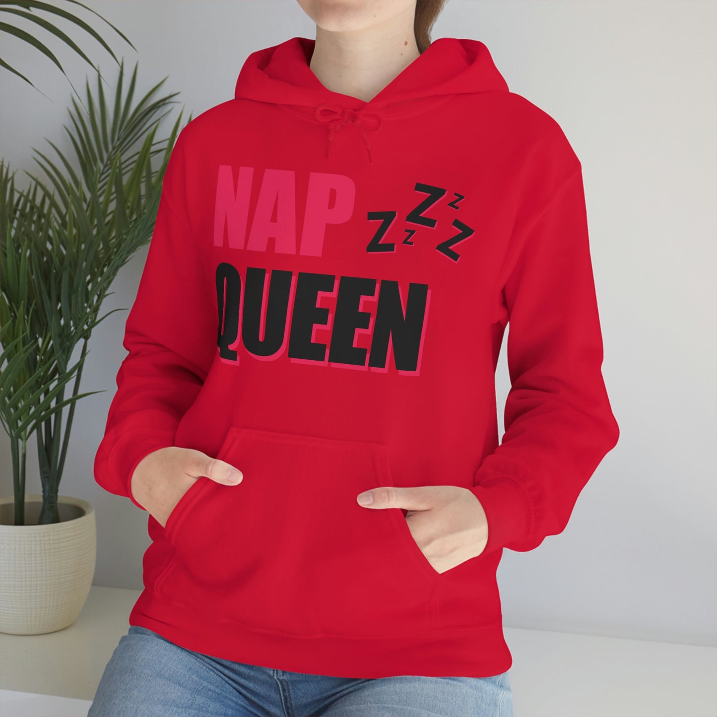 Nap Queen Unisex Hooded Sweatshirt