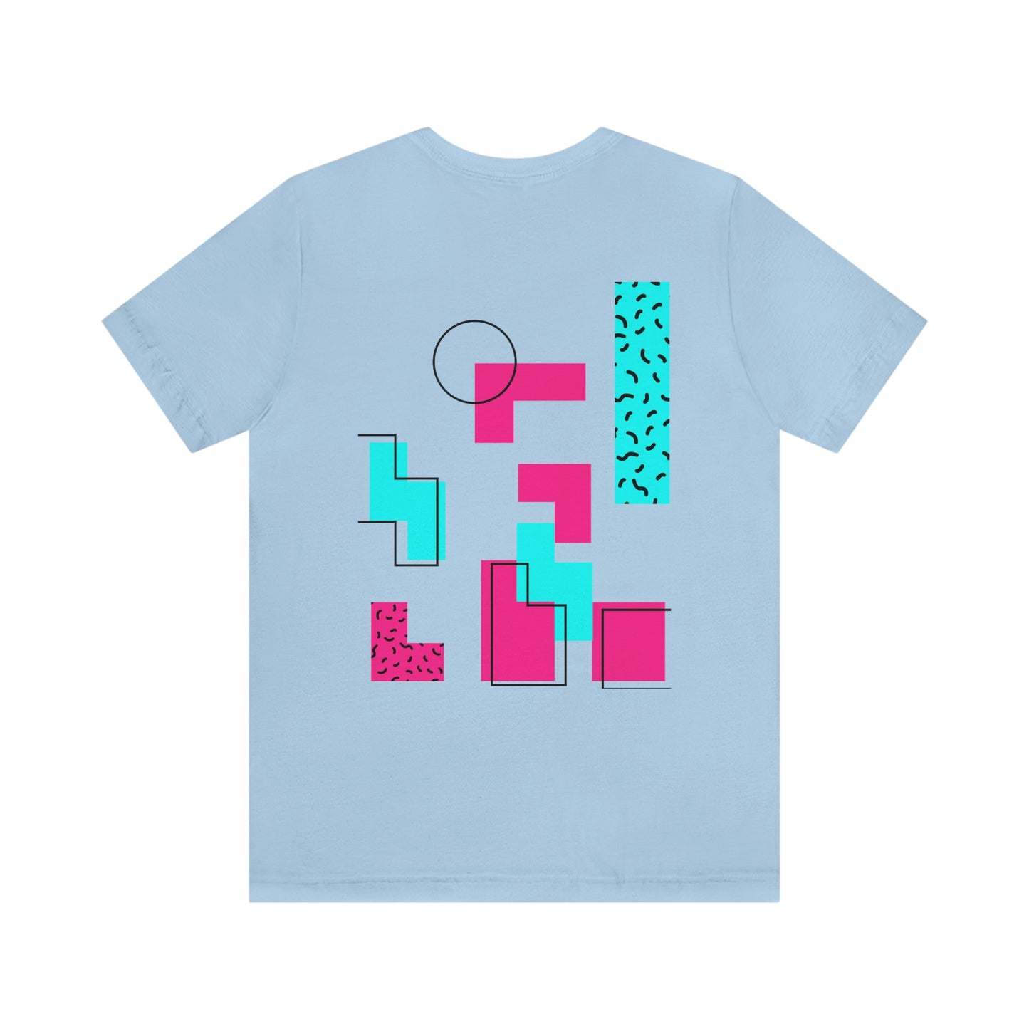 Hearts 2 1/2 8 Bit Style Unisex Jersey Short Sleeve Tee