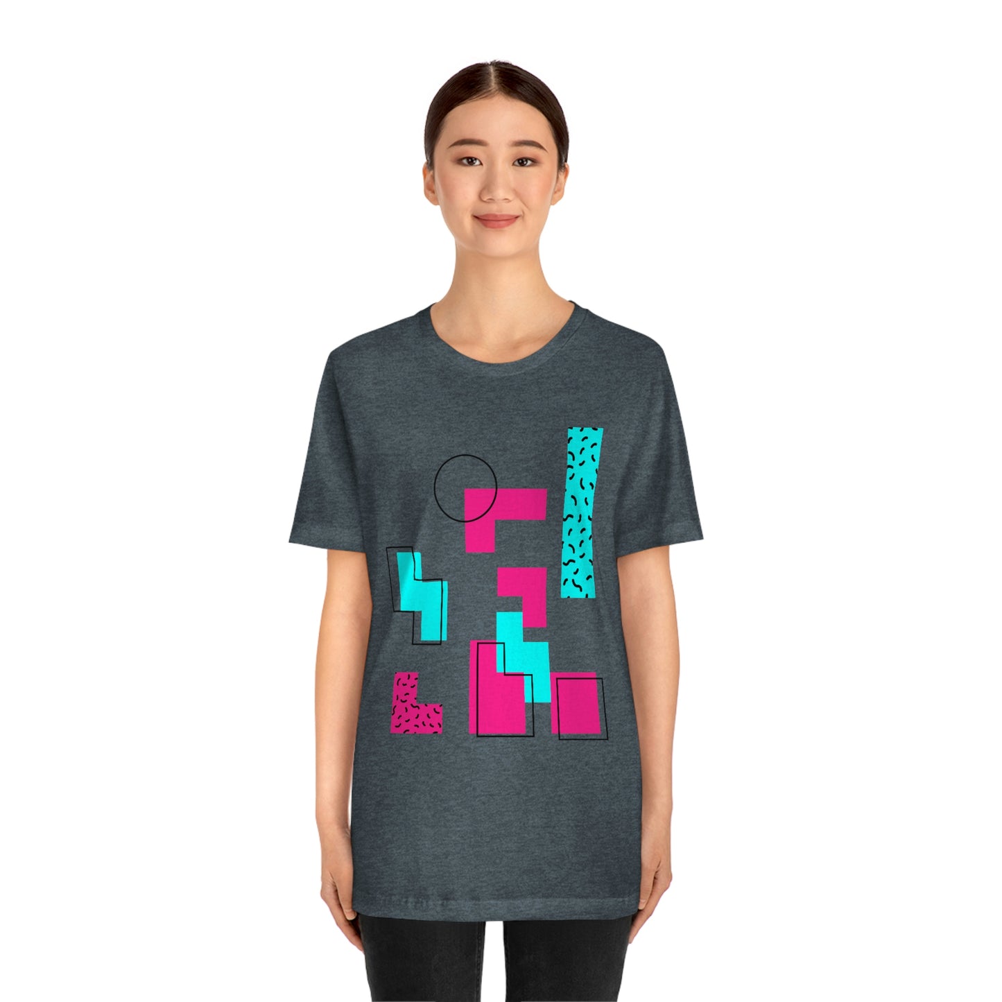 Tetris Retro Style Unisex Jersey Short Sleeve Tee