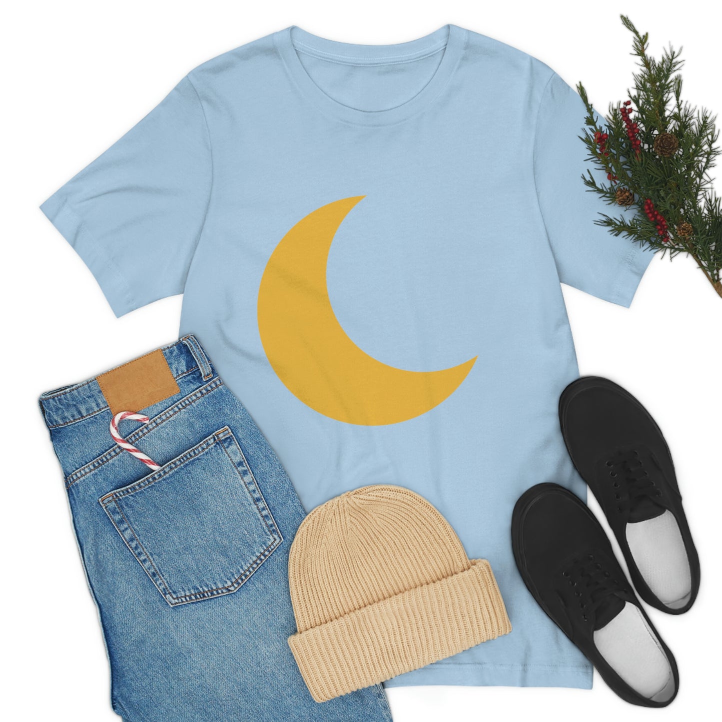 Half Moon Unisex Jersey Short Sleeve Tee