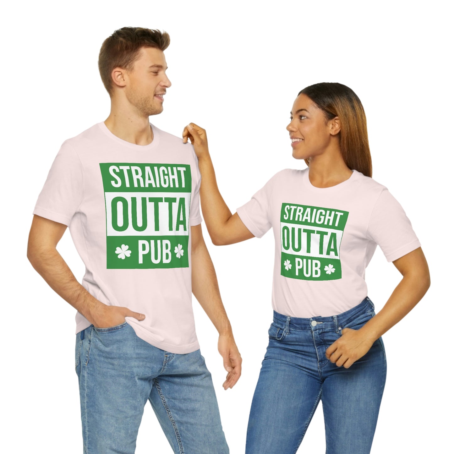 Straight Outta Pub Unisex Jersey Short Sleeve Tee