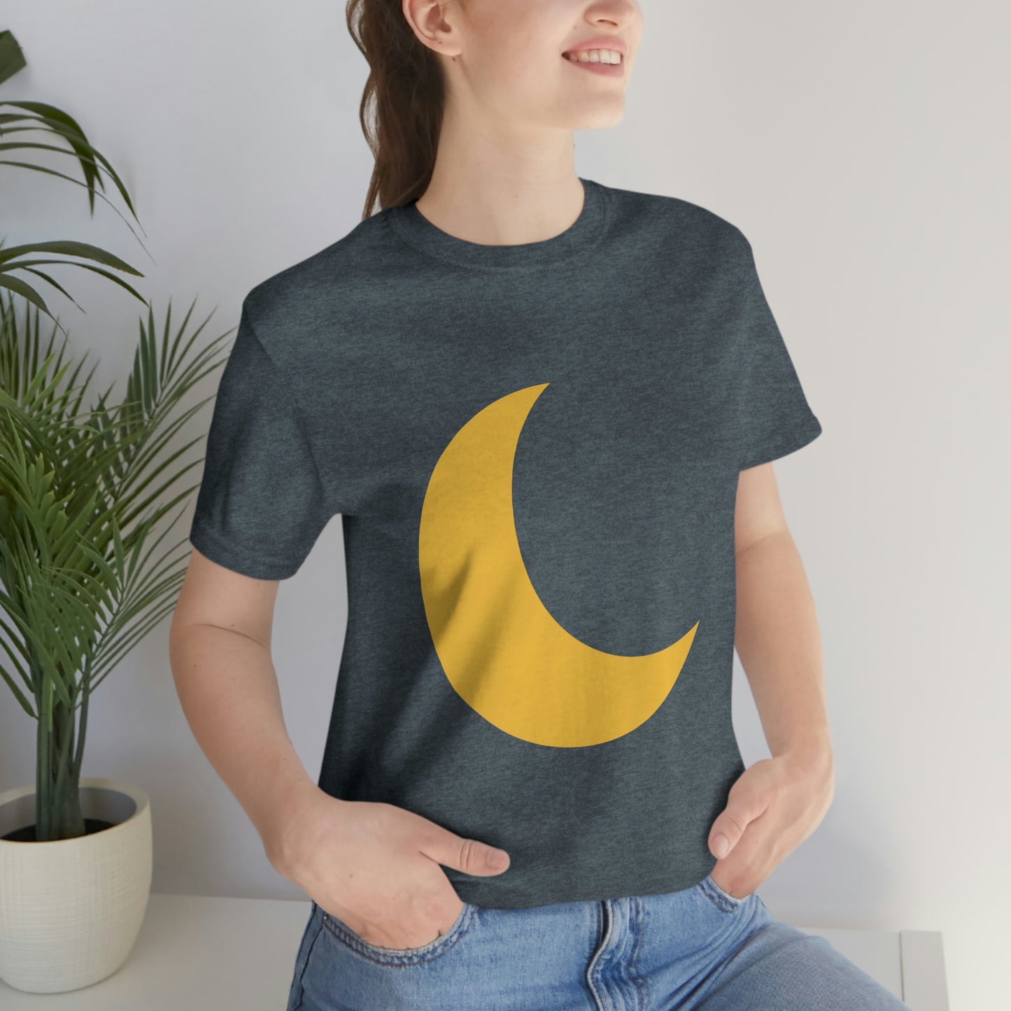 Half Moon Unisex Jersey Short Sleeve Tee