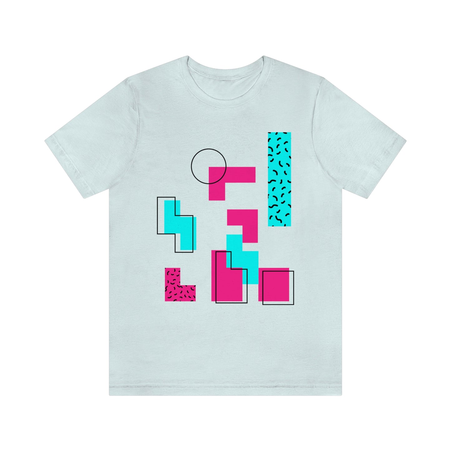 Tetris Retro Style Unisex Jersey Short Sleeve Tee