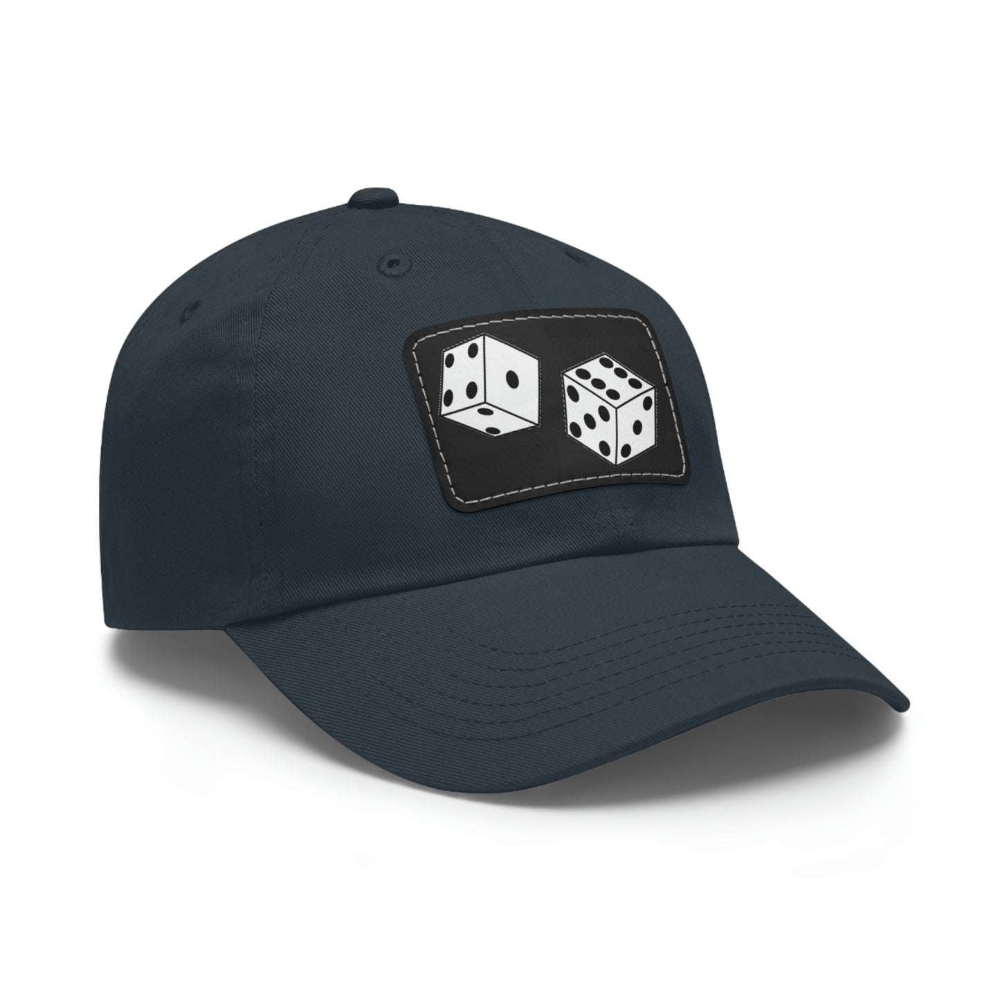 Dice Roll Dad Hat with Leather Patch