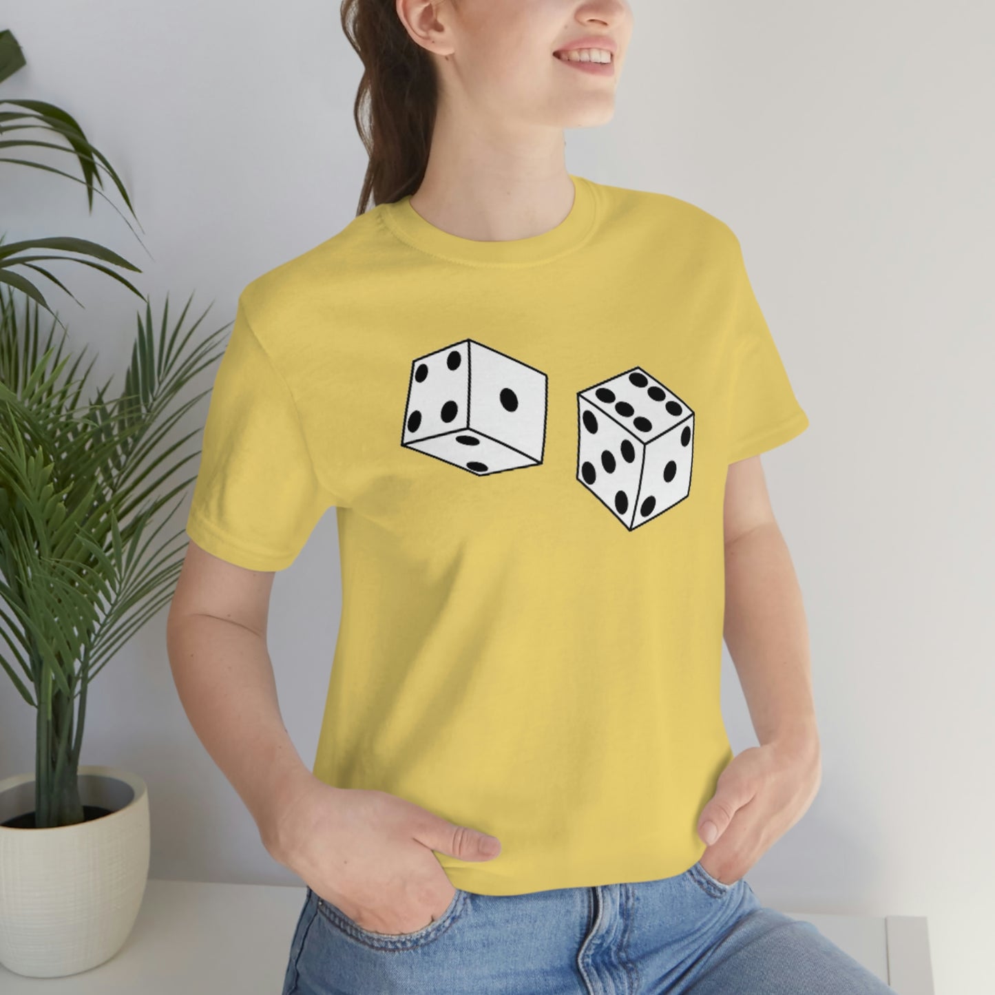 Dice Roll Unisex Jersey Short Sleeve Tee