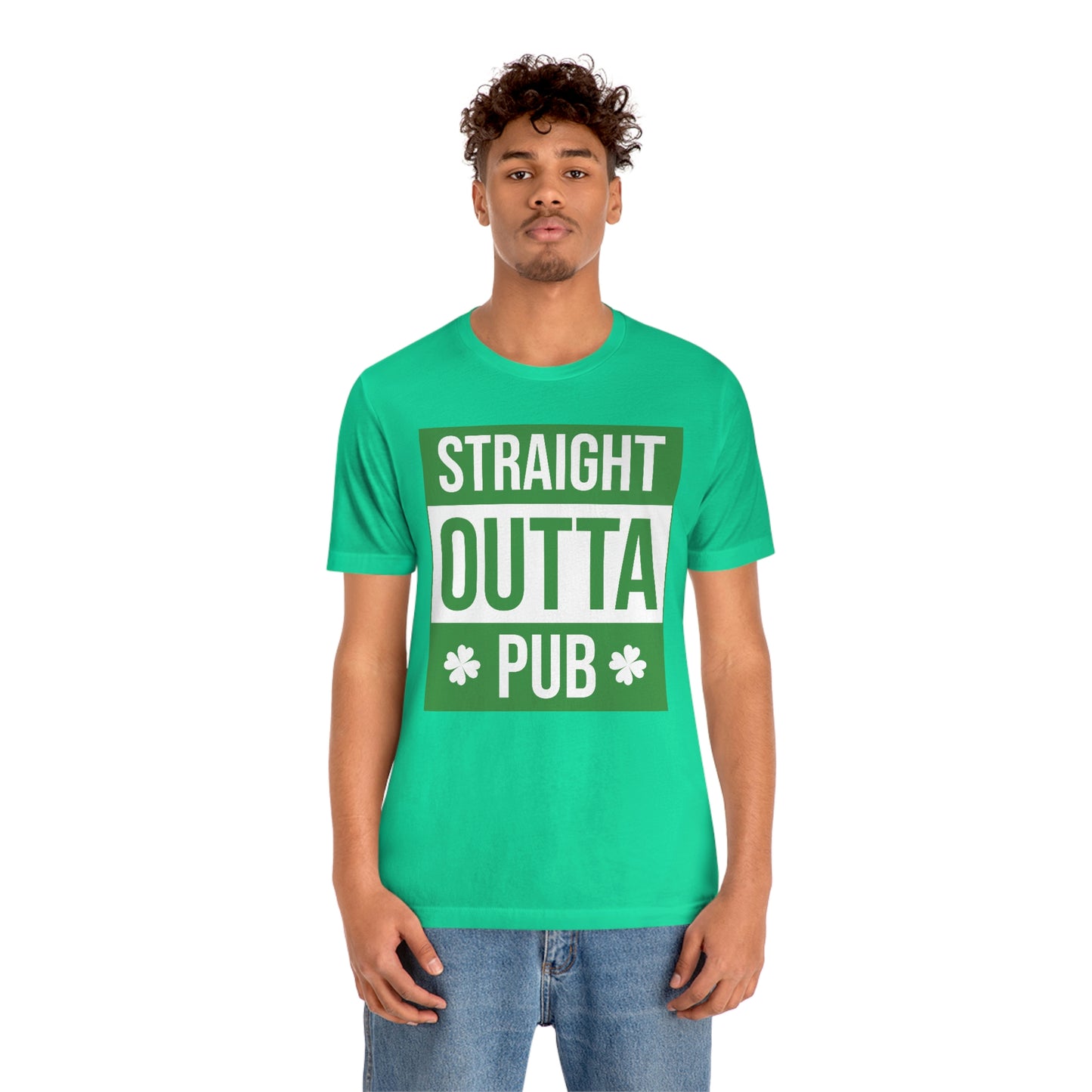 Straight Outta Pub Unisex Jersey Short Sleeve Tee