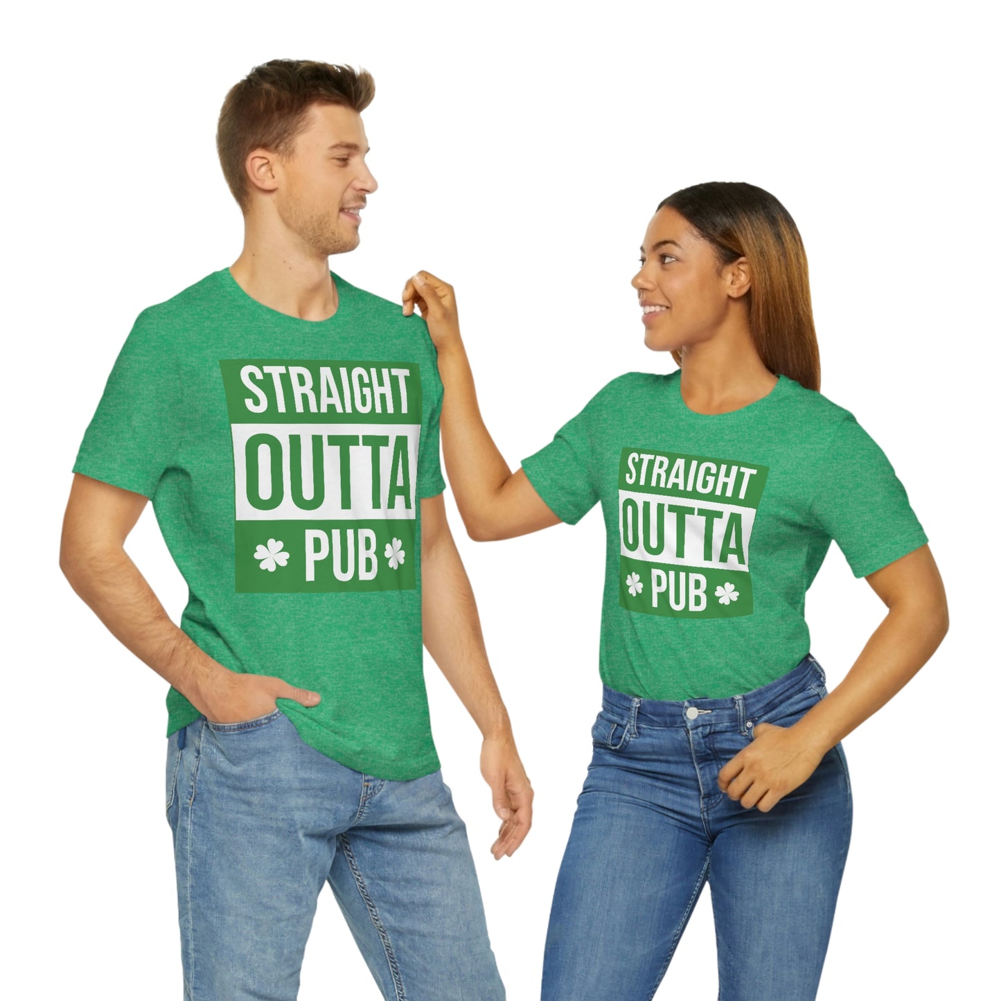 Straight Outta Pub Unisex Jersey Short Sleeve Tee