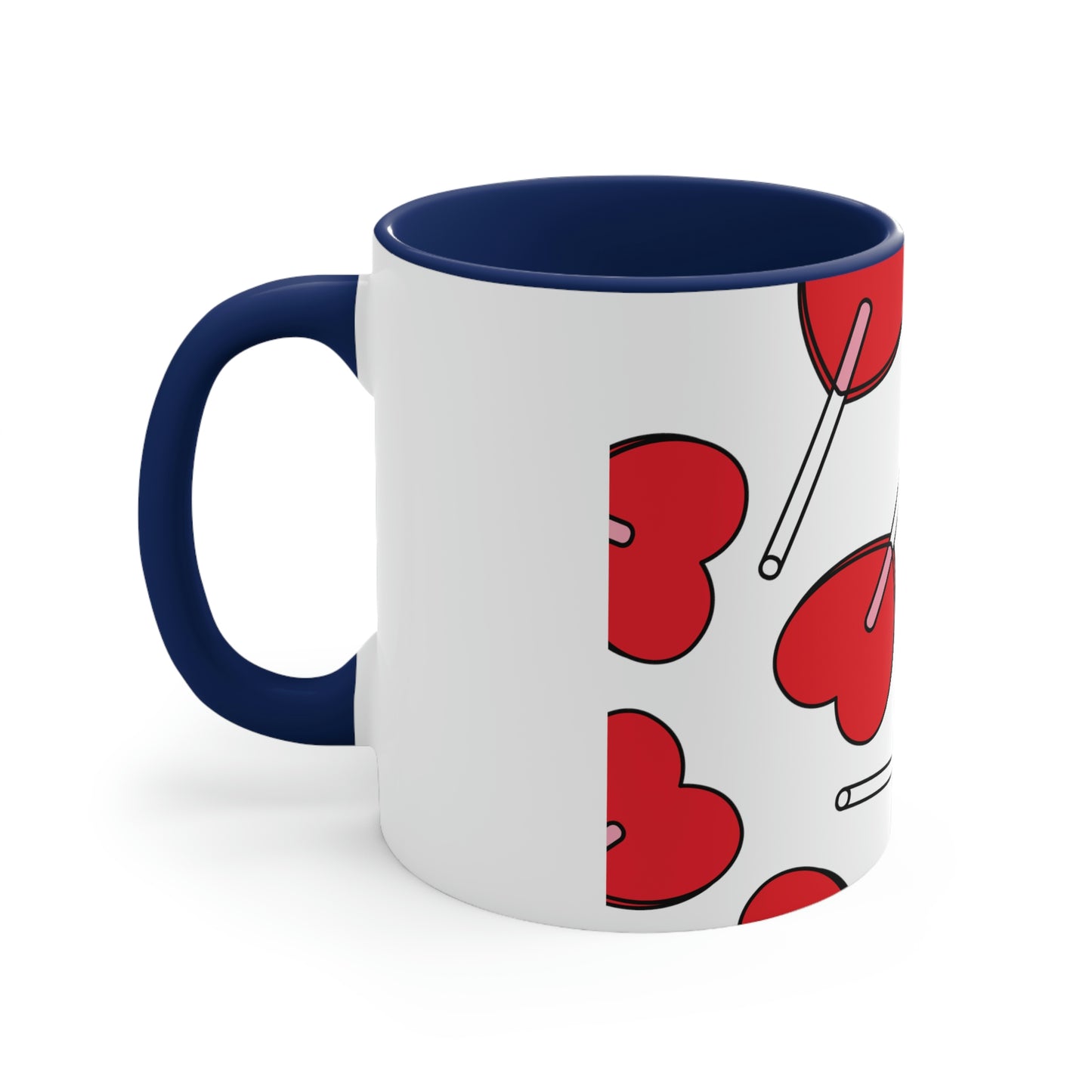 Valentine’s Day Accent Coffee Mug, 11oz