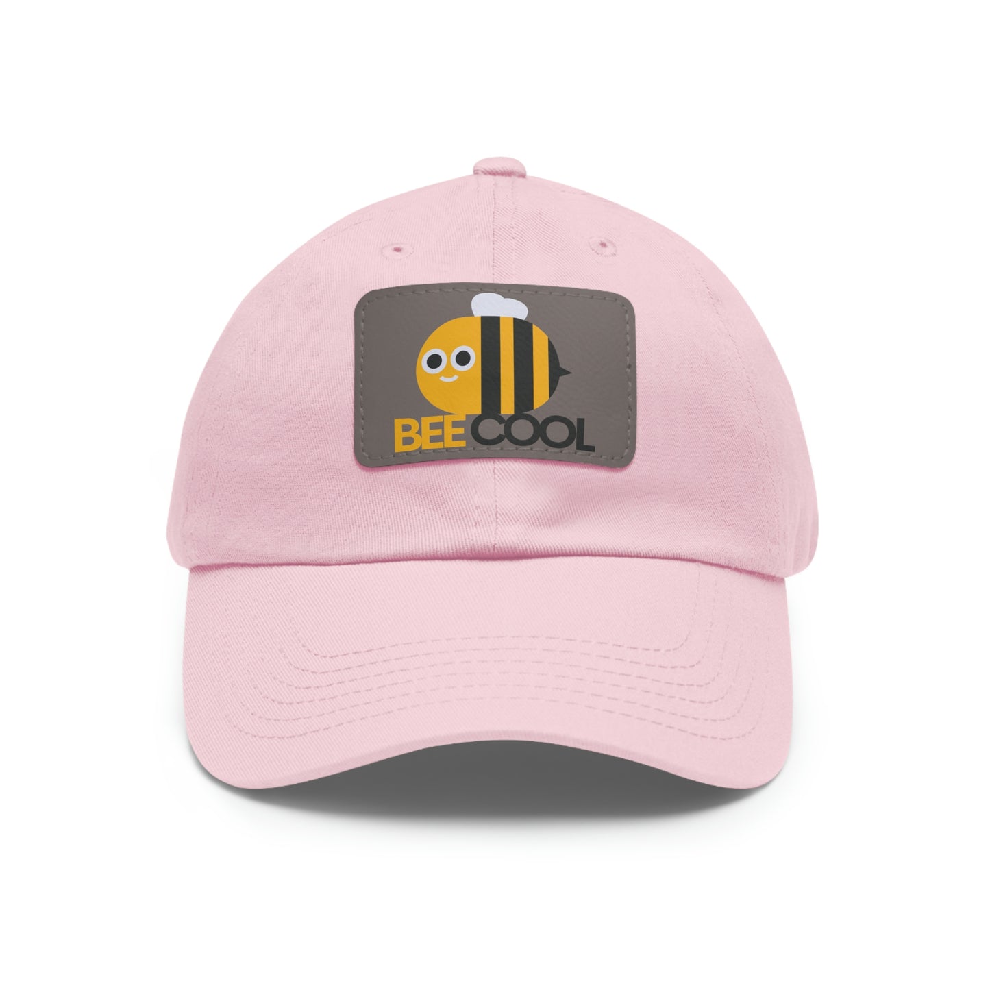 Bee Cool Dad Hat with Leather Patch