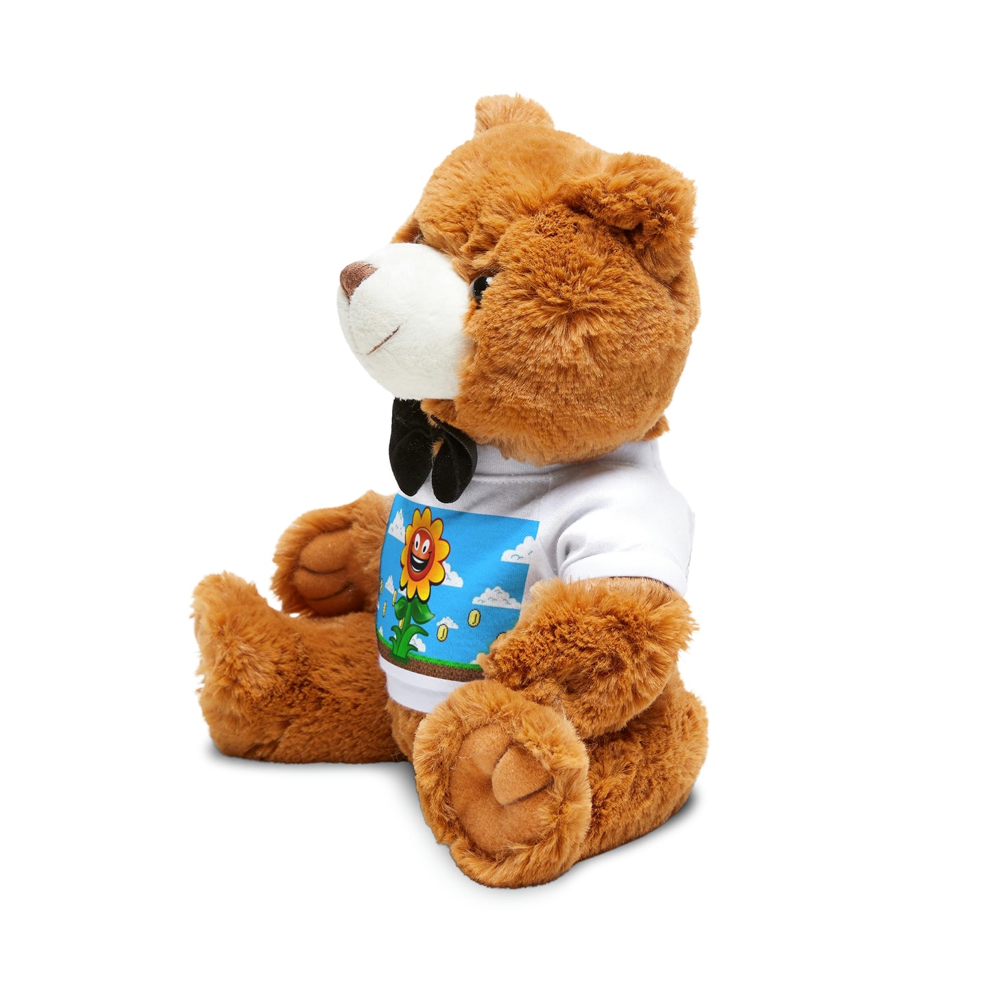 Teddy Bear with Video Game Style T-Shirt