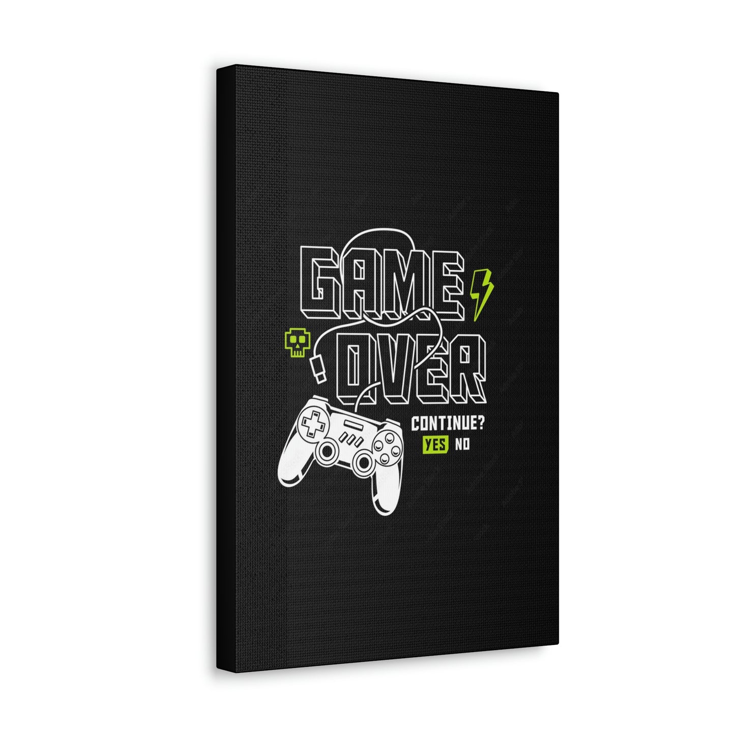 Game Over Canvas Gallery Wraps