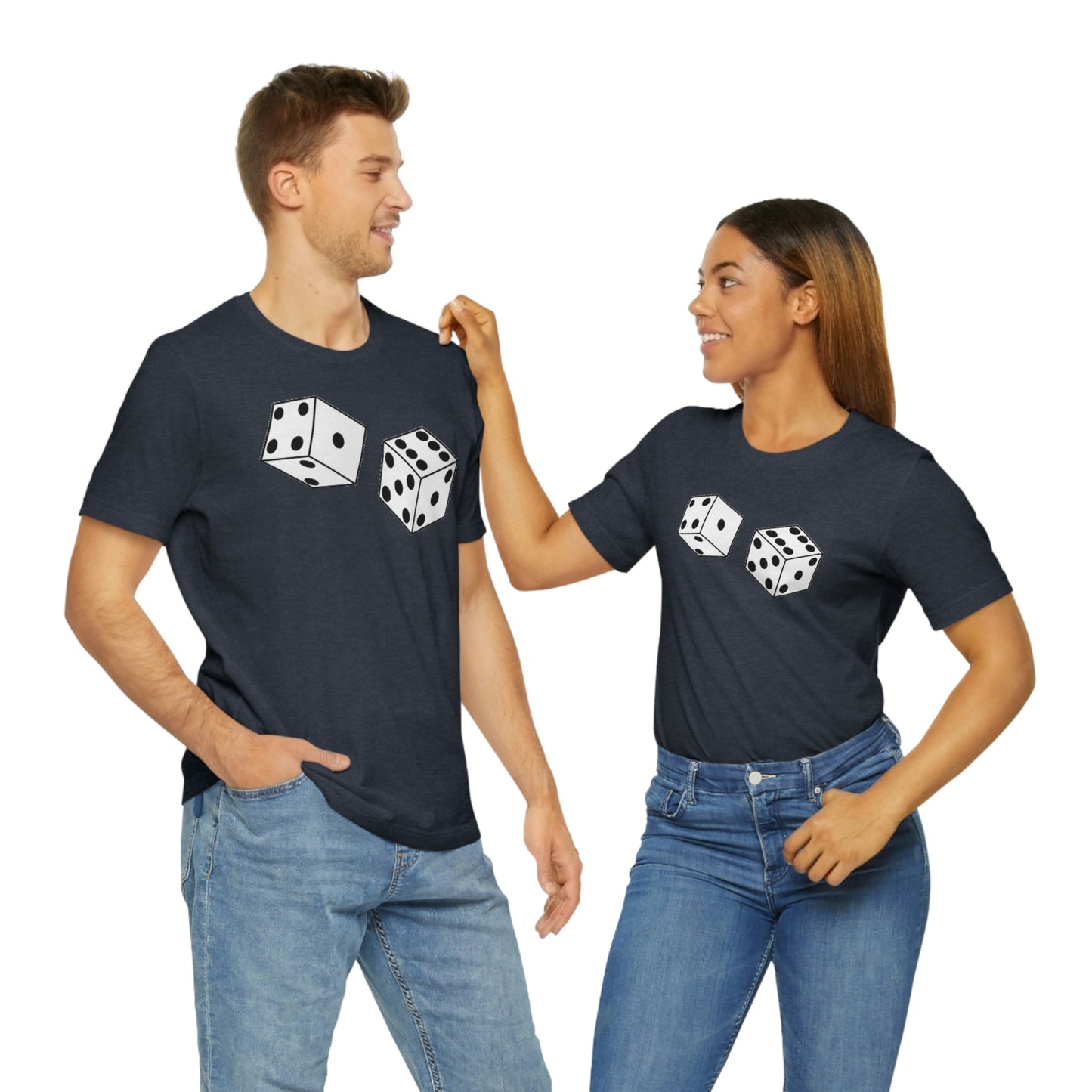 Dice Roll Unisex Jersey Short Sleeve Tee