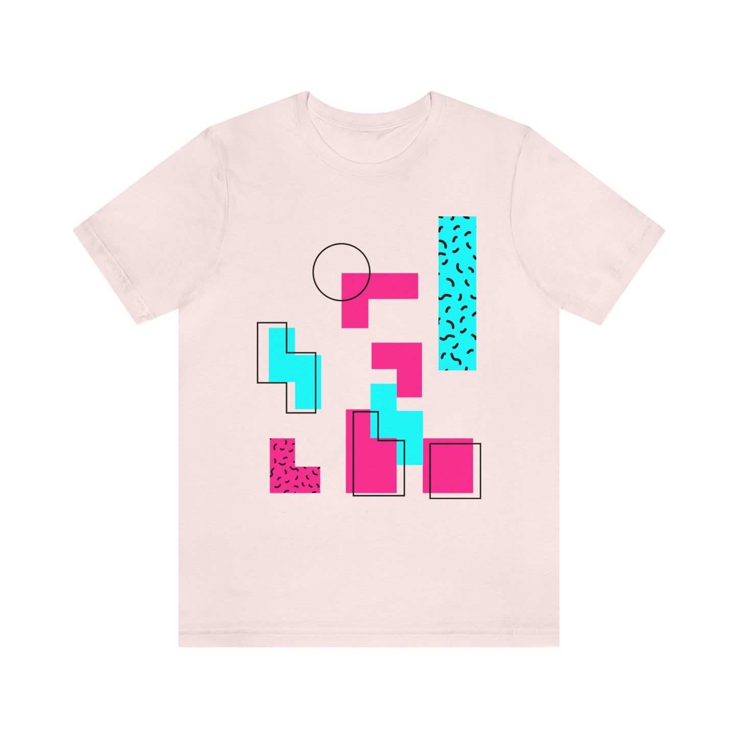 Tetris Retro Style Unisex Jersey Short Sleeve Tee