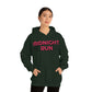 Midnight Run Retro Style Unisex Hooded Sweatshirt