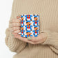 Video Game Style Blue 8 Bit Character Ceramic Mug 11oz