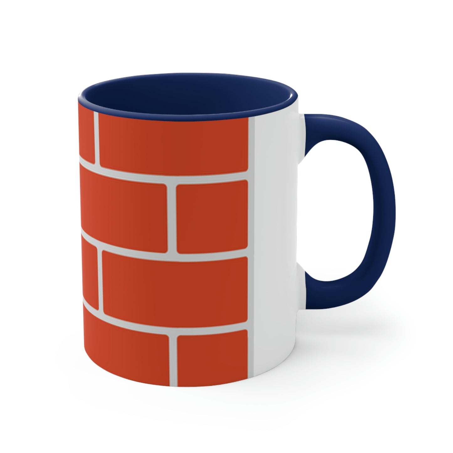 Brick Fire Accent Coffee Mug, 11oz