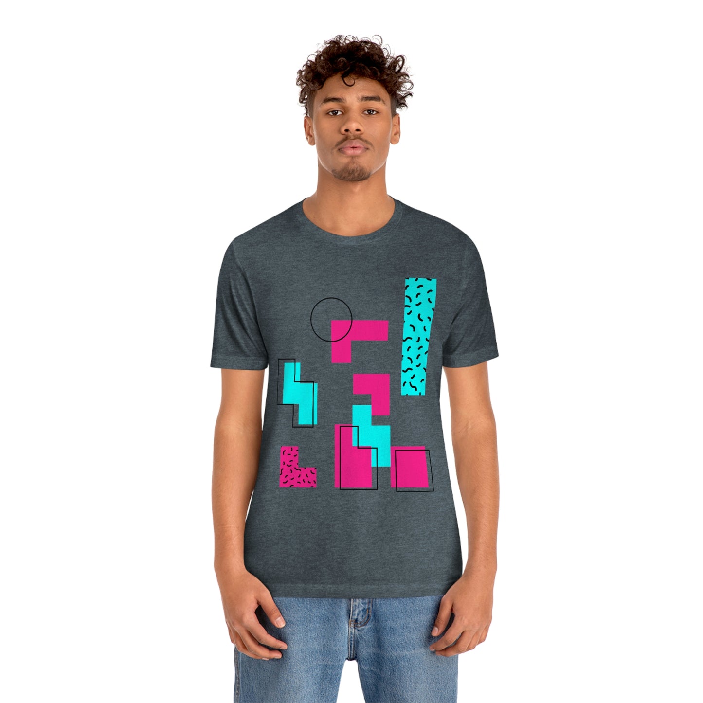 Tetris Retro Style Unisex Jersey Short Sleeve Tee