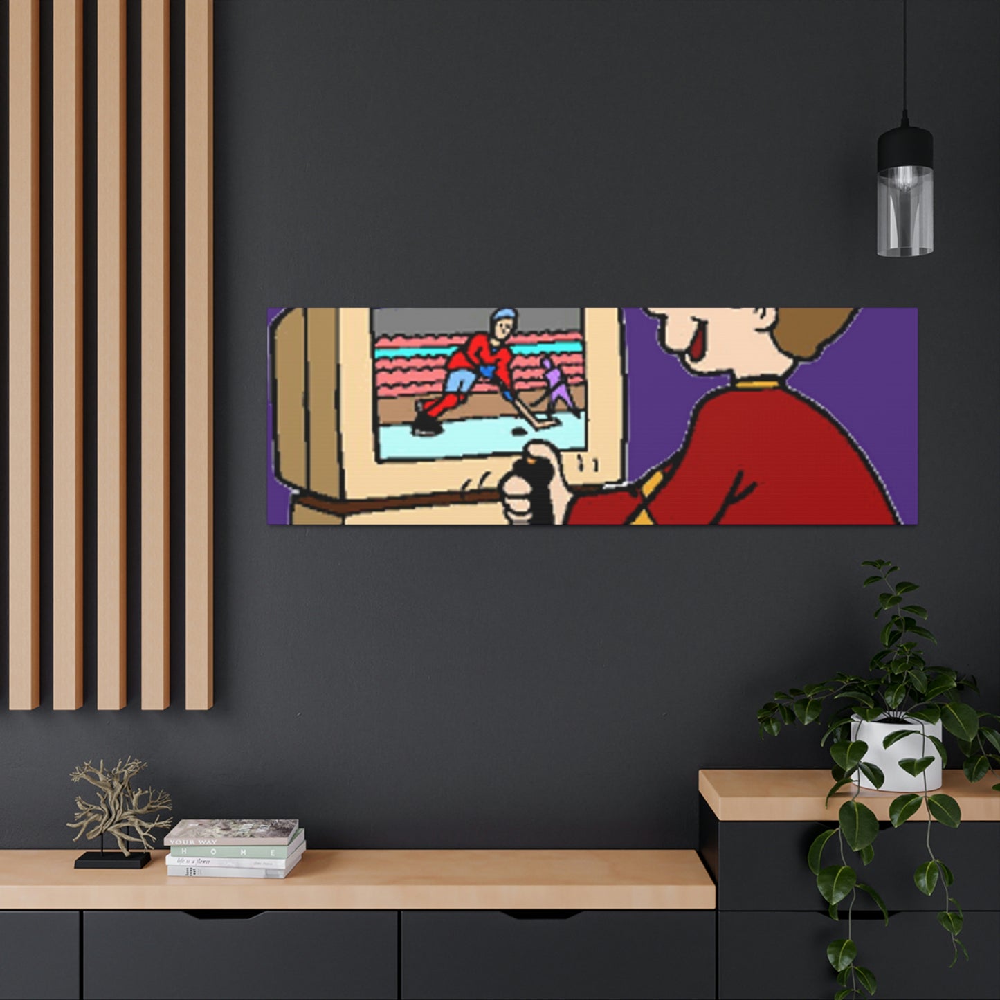 Old School Gamer Canvas Gallery Wraps