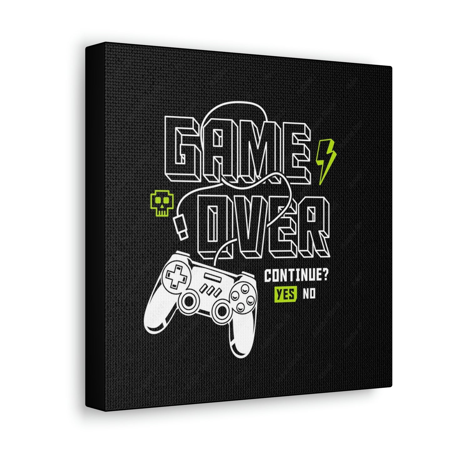 Game Over Canvas Gallery Wraps